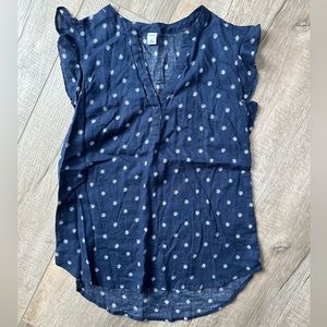Daisy Ruffle Sleeve Blouse